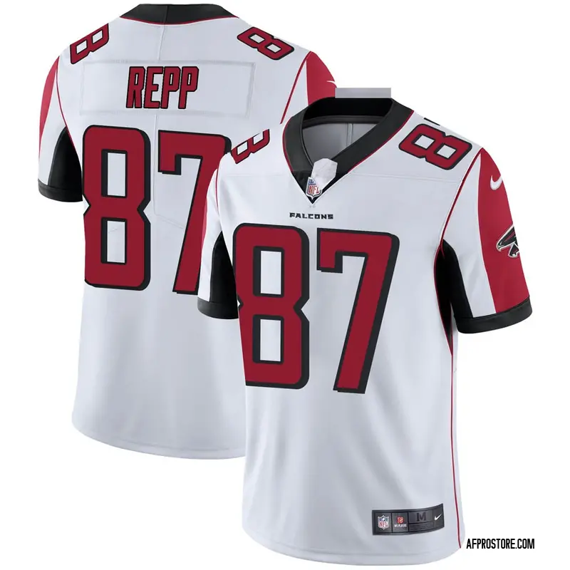 Men's Caleb Repp Atlanta Falcons Vapor Untouchable Jersey - White Limited