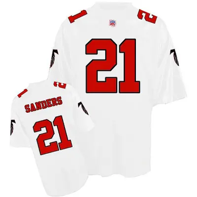 deion sanders falcons jersey red