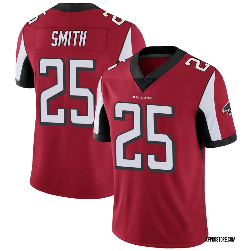 Men's Ito Smith Atlanta Falcons 100th Vapor Jersey - Red Limited