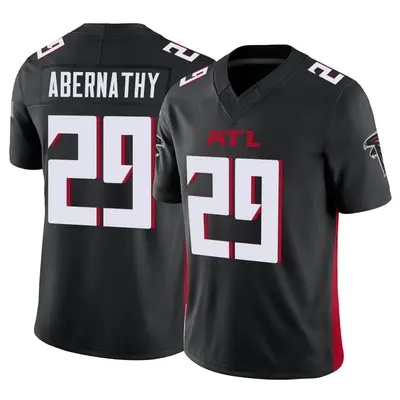 Men's Micah Abernathy Atlanta Falcons Vapor F.U.S.E. Jersey - Black Limited