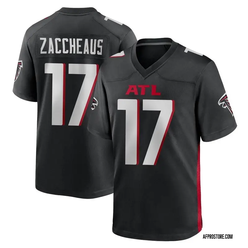 Youth Olamide Zaccheaus Atlanta Falcons Alternate Jersey - Black Game